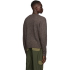 John Elliott Grey Wool Foggy Sweater