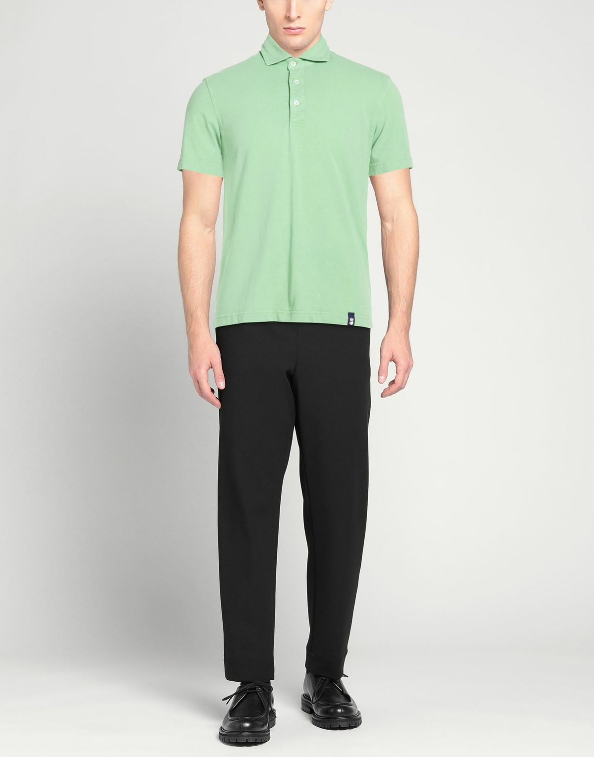 Drumohr Mens Polo shirt Light in Green