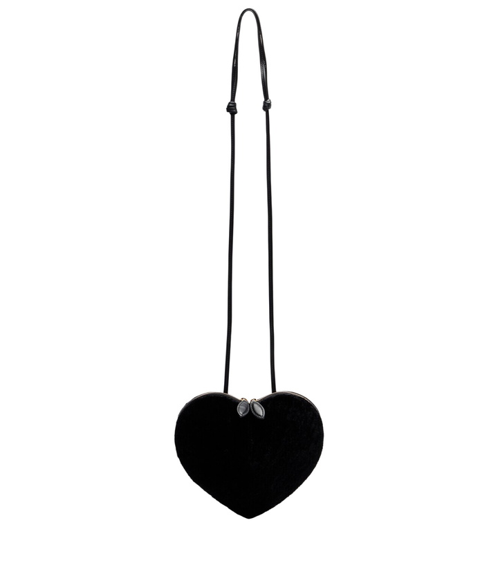 Photo: Alaïa Le Coeur Small shearling crossbody bag