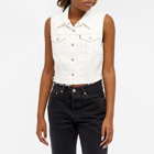 Levi's Women's Xs Vest in White