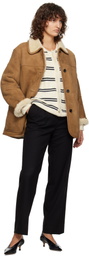 Dunst Black Double Pleated Trousers