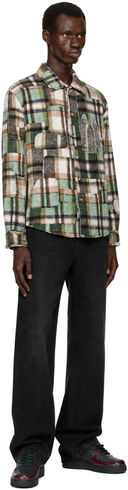 Who Decides War Multicolor Syndicated Flannel Shirt