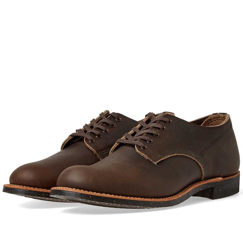 Red Wing 8044 Heritage Work Merchant Oxford Ebony Harness Red Wing