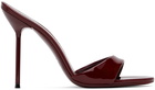 Paris Texas Burgundy Lidia Heeled Sandals