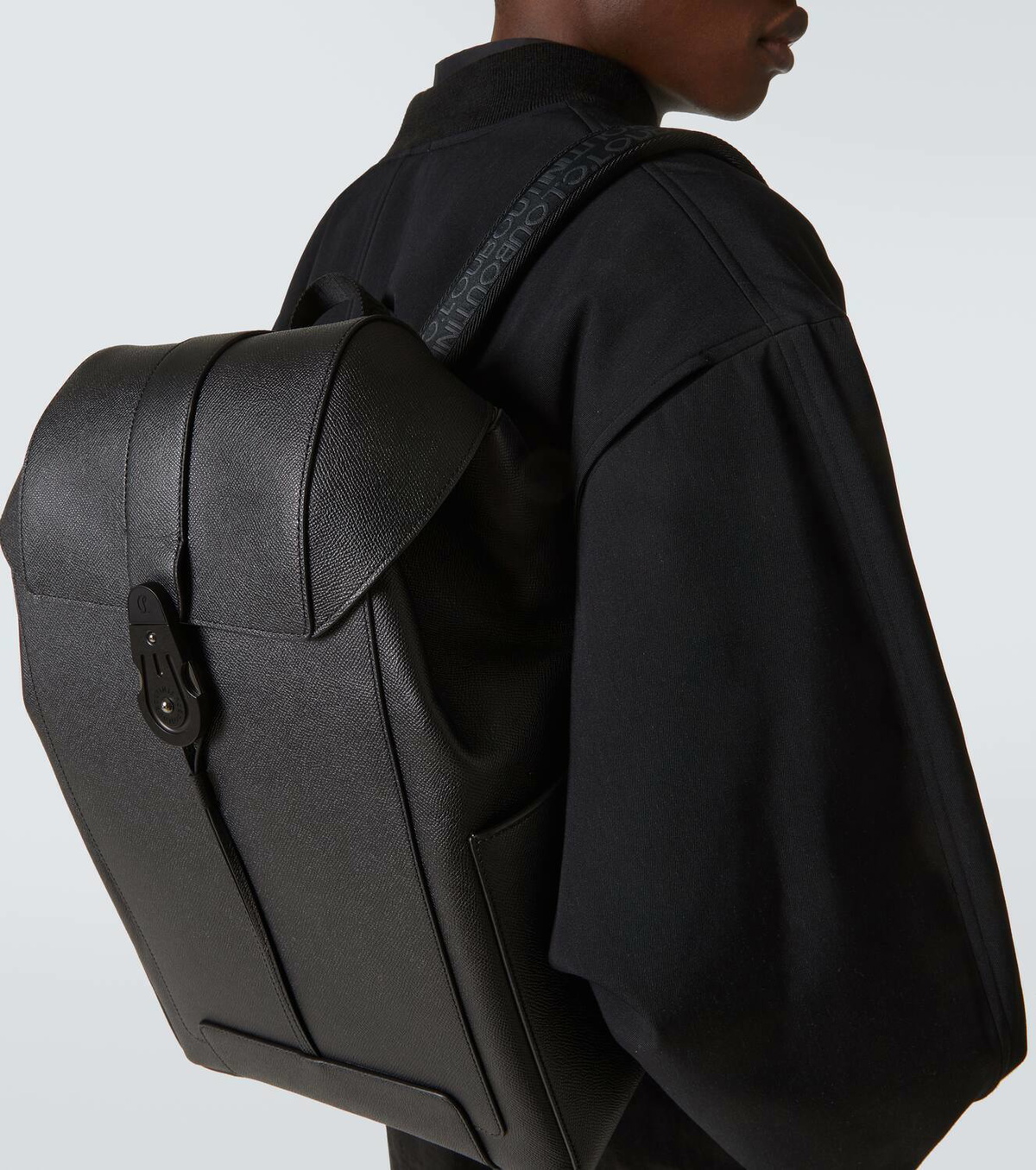 Christian Louboutin Groovy leather backpack