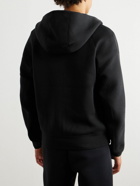 Nike - Logo-Print Cotton-Blend Tech Fleece Zip-Up Hoodie - Black