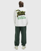 PATTA Block Party Crewneck Sweater Grey Mens Sweatshirt