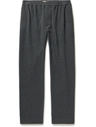 The Row - Jonah Cashmere-Blend Flannel Trousers - Gray