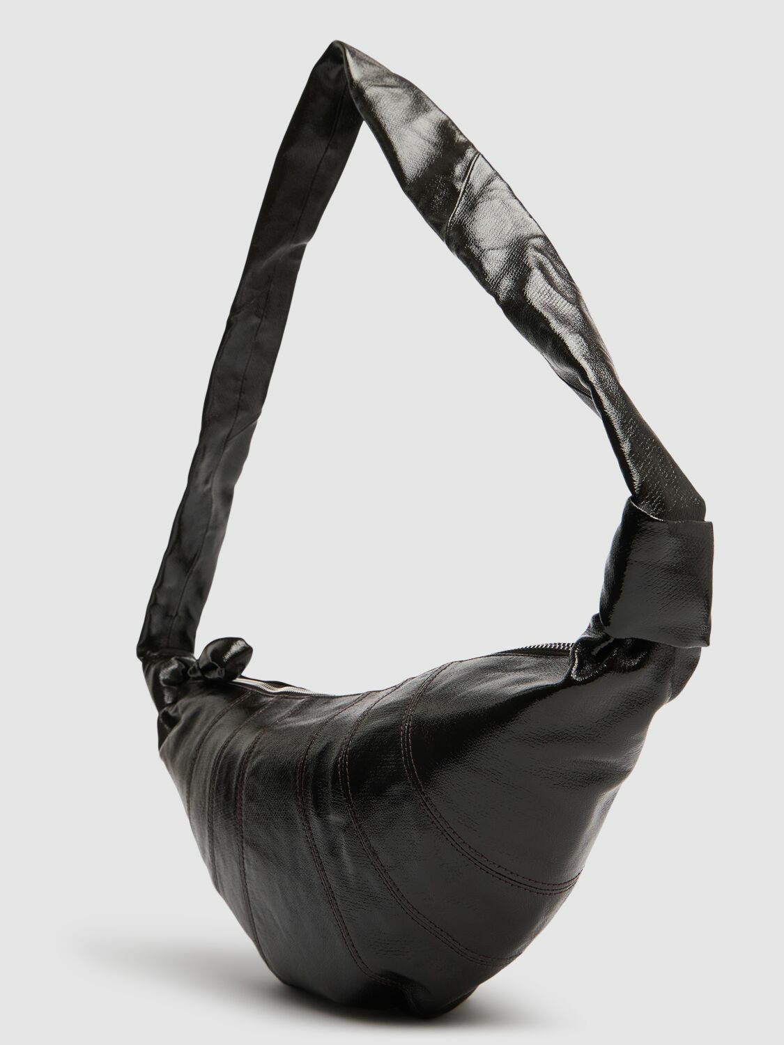 LEMAIRE Medium Croissant Coated Cotton Bag Lemaire