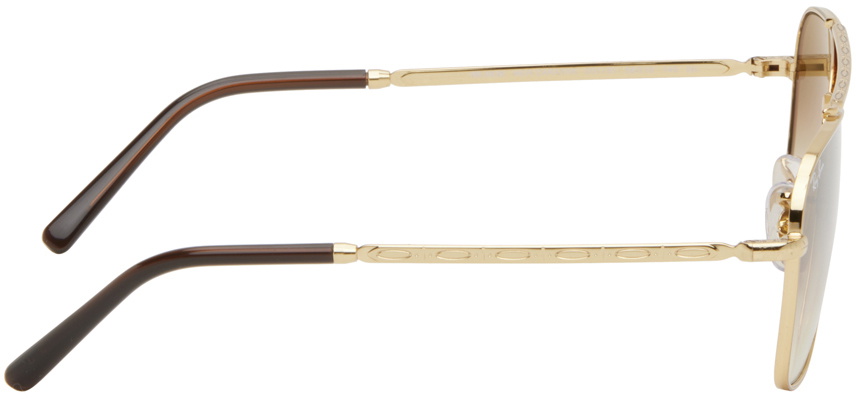 Ray-Ban Gold New Caravan Sunglasses Ray Ban
