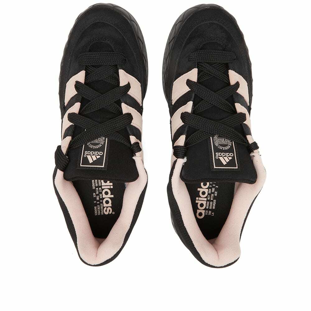 Adidas Men's Adimatic Sneakers in Core Black/Pink Tint