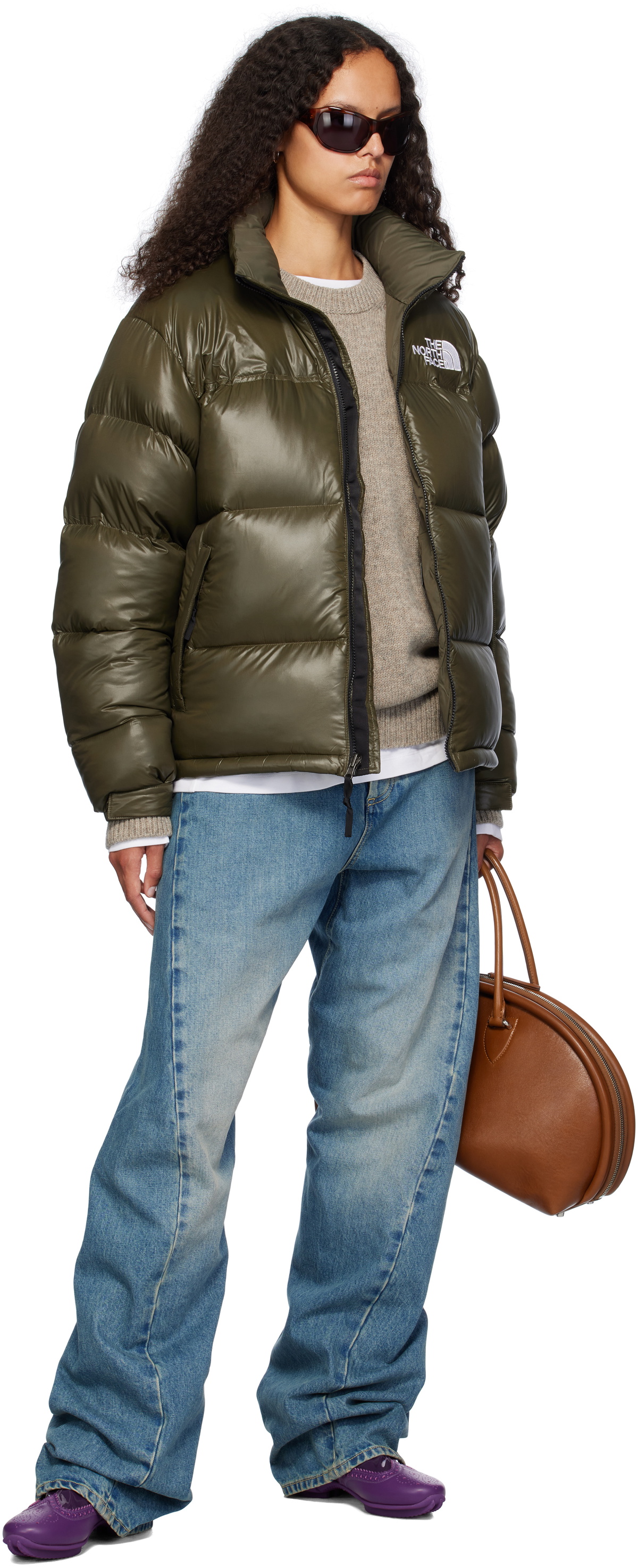 The North Face SSENSE Exclusive Khaki 1996 Retro Shine