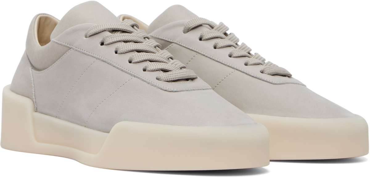 Fear of God Gray Aerobic Low Sneakers