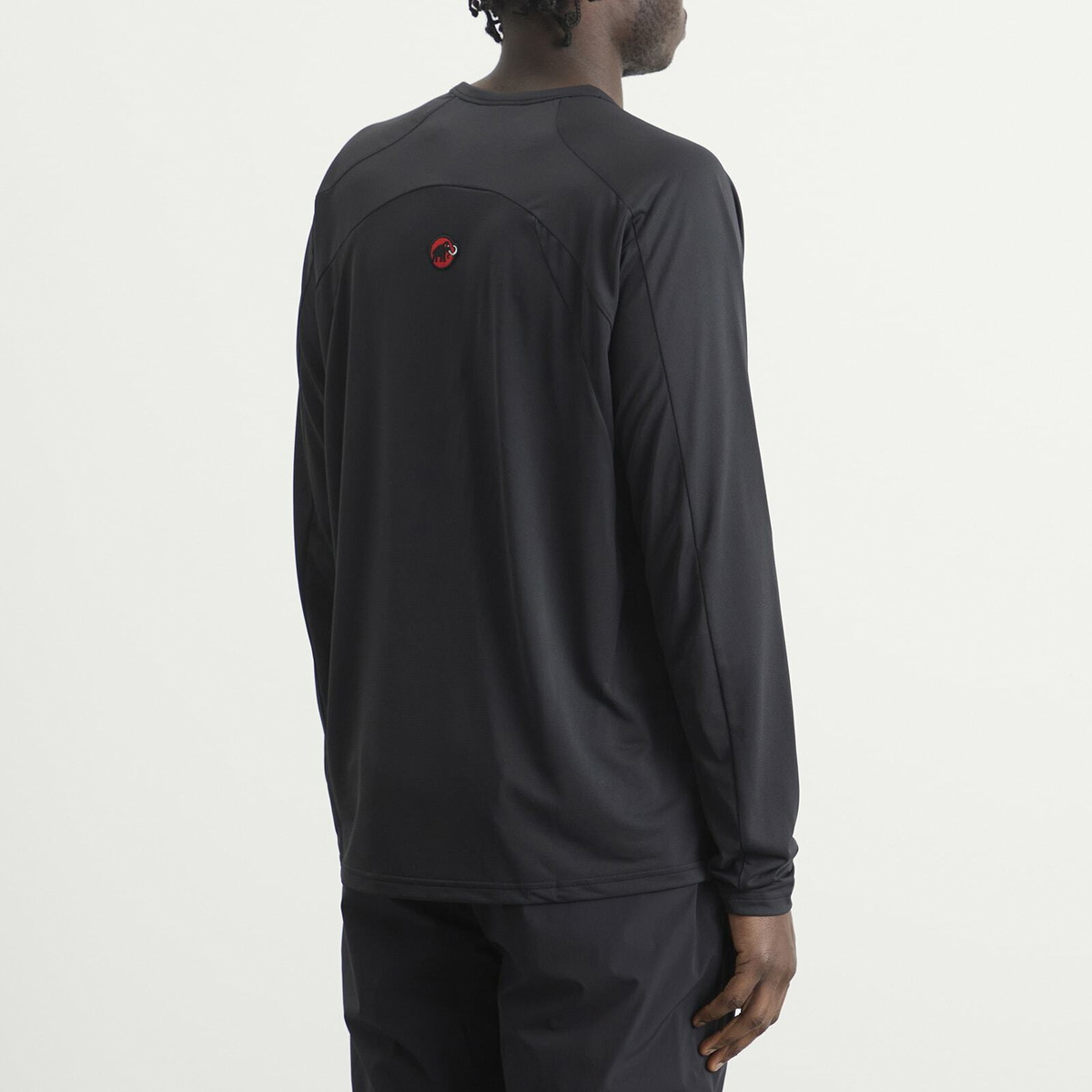 Hiking Patrol Men's x Mammut Light FL Half Zip T-Shirt in Black