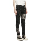 mastermind JAPAN Black C2H4 Edition Double Waist Jeans