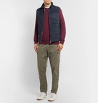 Brunello Cucinelli - Cotton-Blend Jersey Sweatshirt - Men - Burgundy