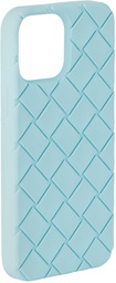 Bottega Veneta Blue Intreccio iPhone 13 Pro Max Case