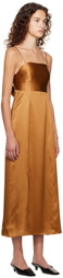 BITE Brown Moreau Midi Dress