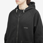 GOOPiMADE Men's ® “MEquip-H3” Mantle Logo Hooded Jacket in Black