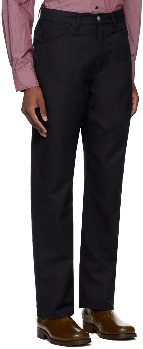 OUR LEGACY Black Formal Cut Trousers Our Legacy