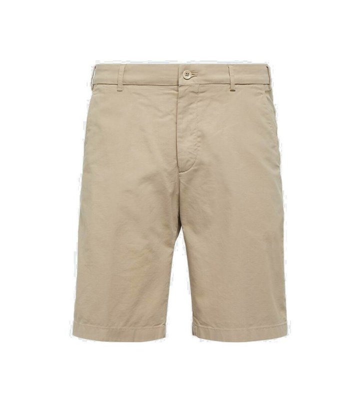 Photo: Loro Piana Cotton-blend Bermuda shorts
