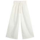 ST. Agni Women's Everyday Drawstring Pants in White
