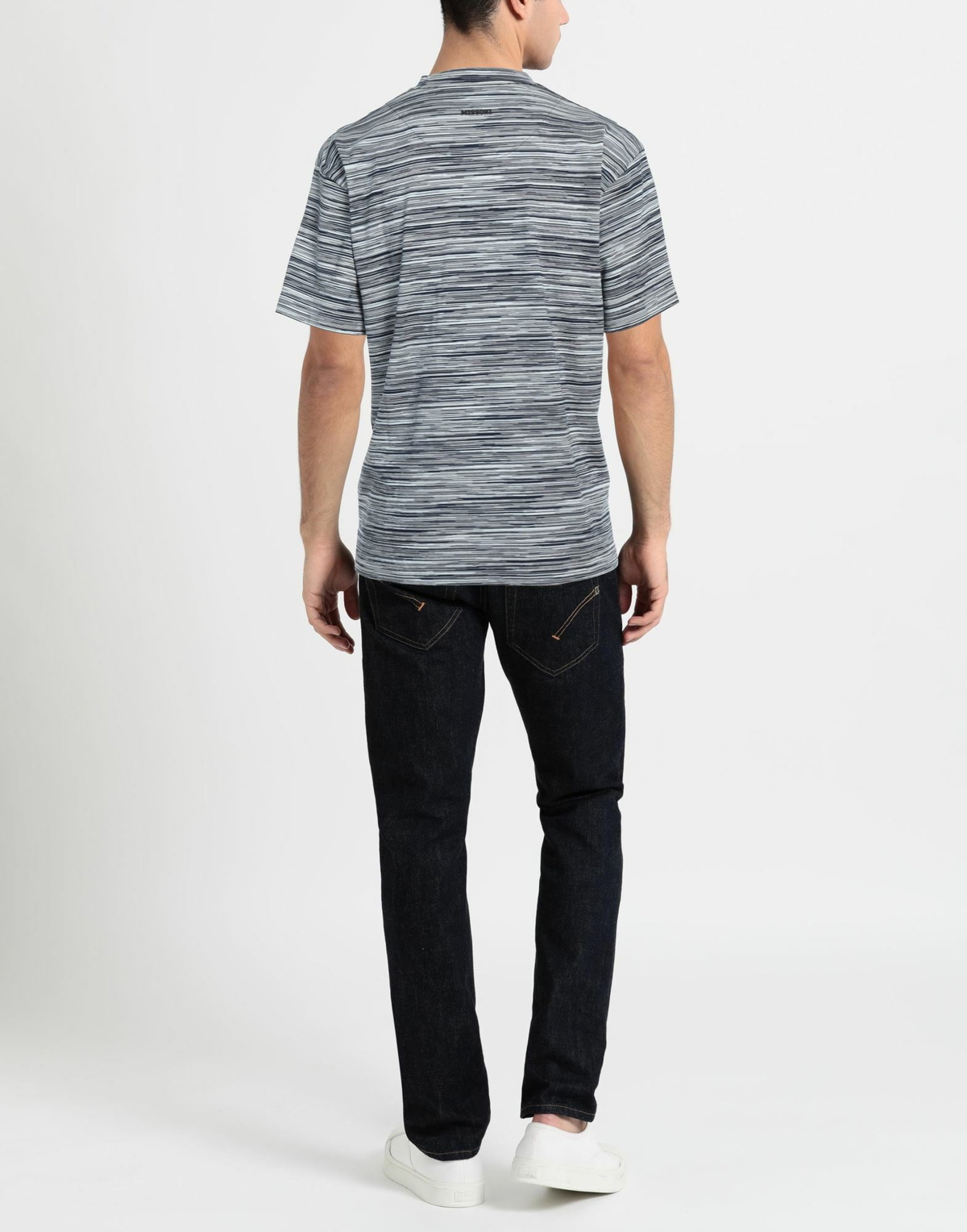 Missoni Mens T-shirt Midnight in Blue
