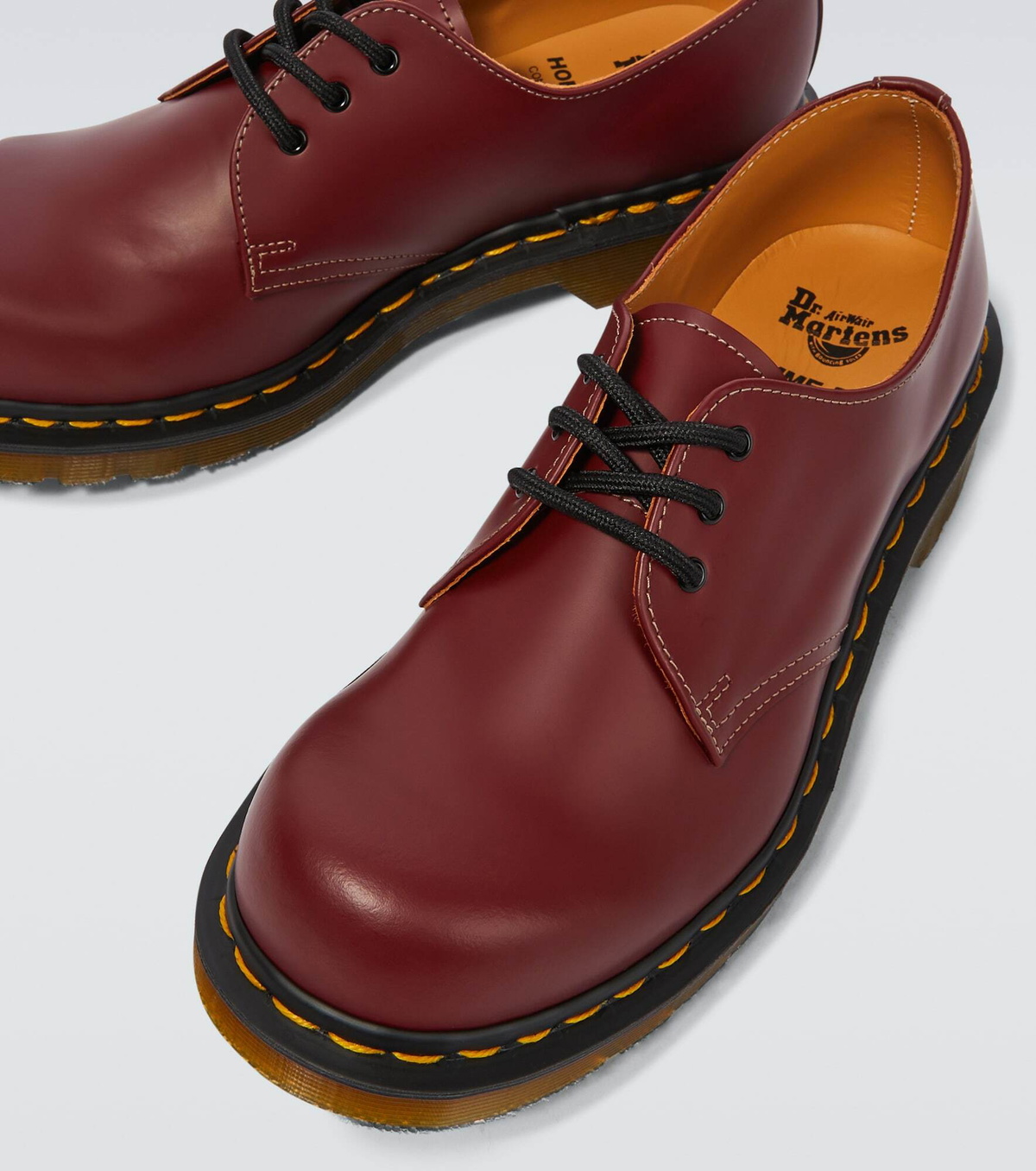 Comme des Garcons Homme Deux - x Dr. Martens leather Derby shoes