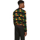 Gucci Black Jacquard Floral Sweater