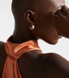 Bvlgari B.zero1 18kt rose gold earrings with diamonds