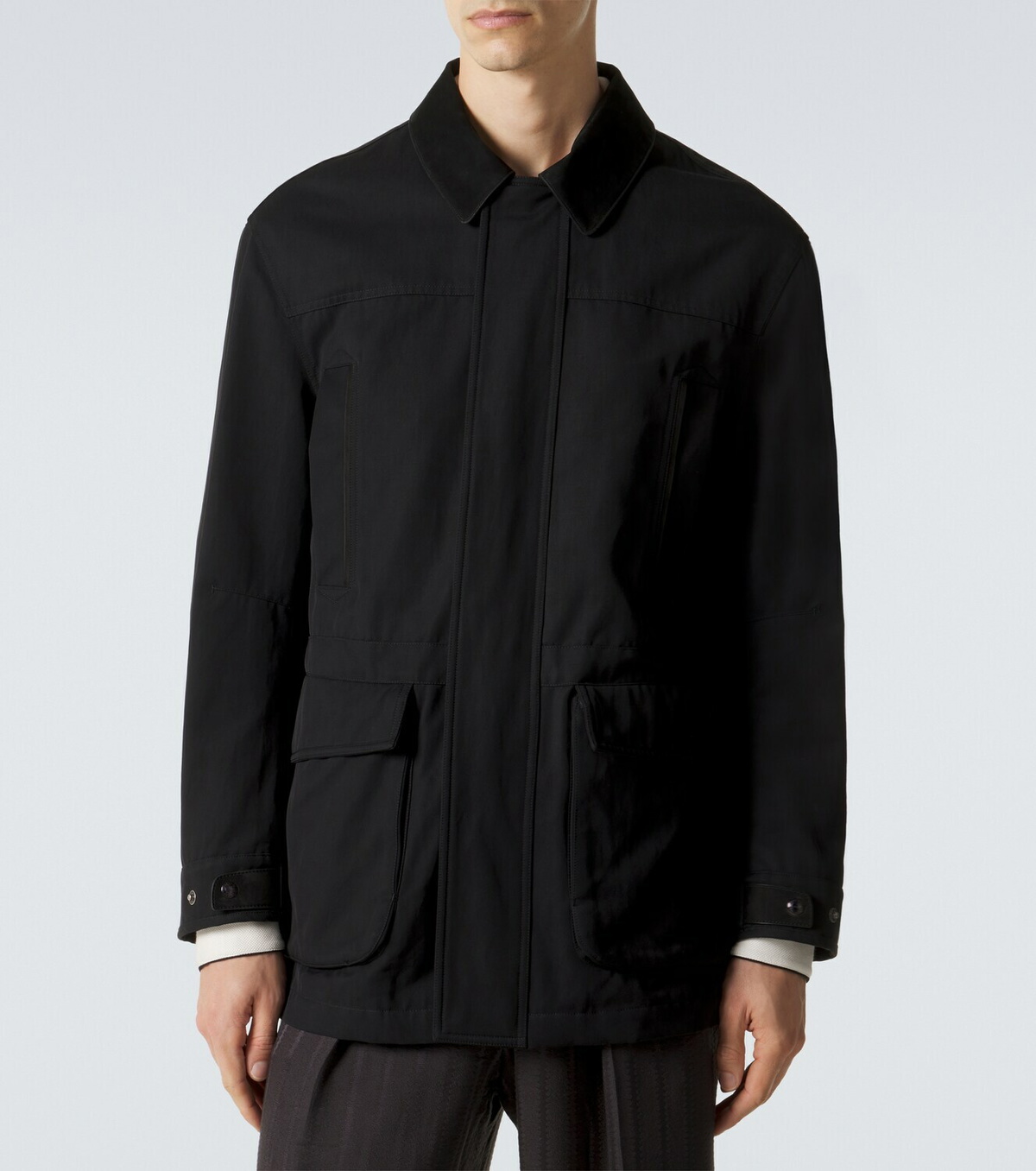 Tom Ford Cotton and silk twill field jacket