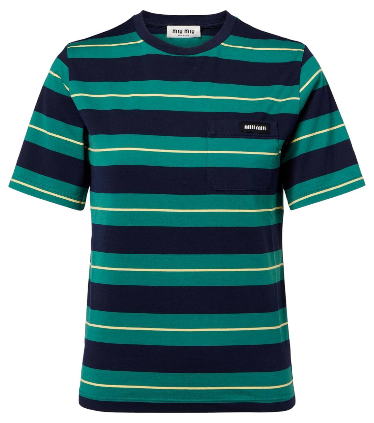 Tシャツ・カットソー MIU MIU CASHMERE T-SHIRT Miu Miu Cashmere T Shirt Miu Miu