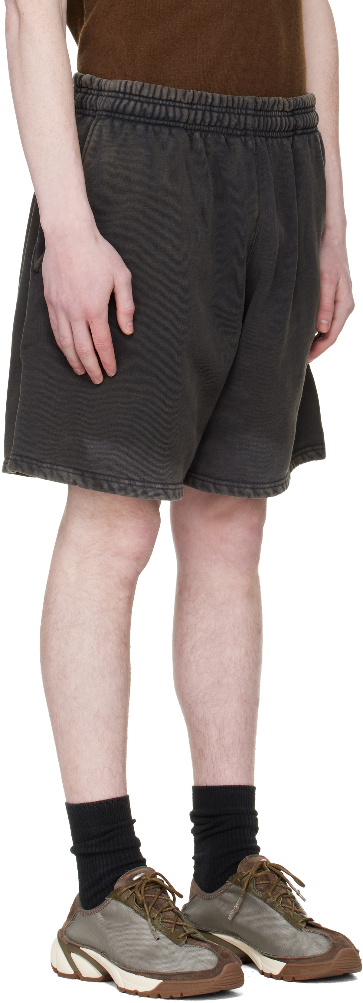 Entire Studios Black Standard Sweat Shorts