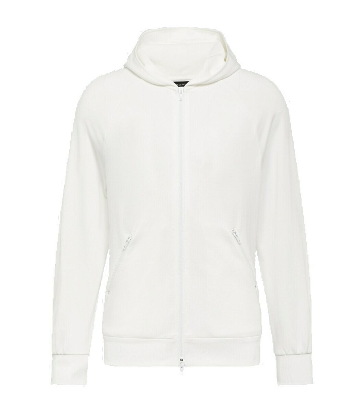 Photo: Balenciaga Logo hooded technical jacket