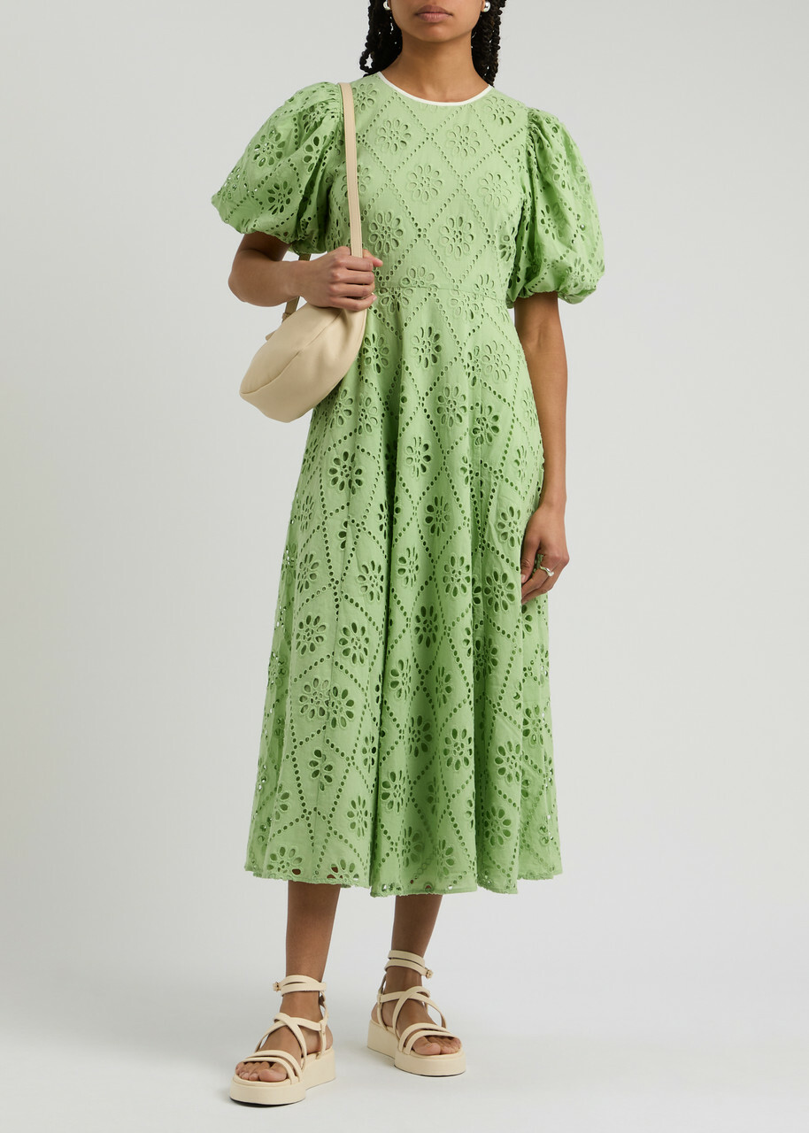 white christmas dresses Sedona Sage Cotton Mabel Maxi Dress
