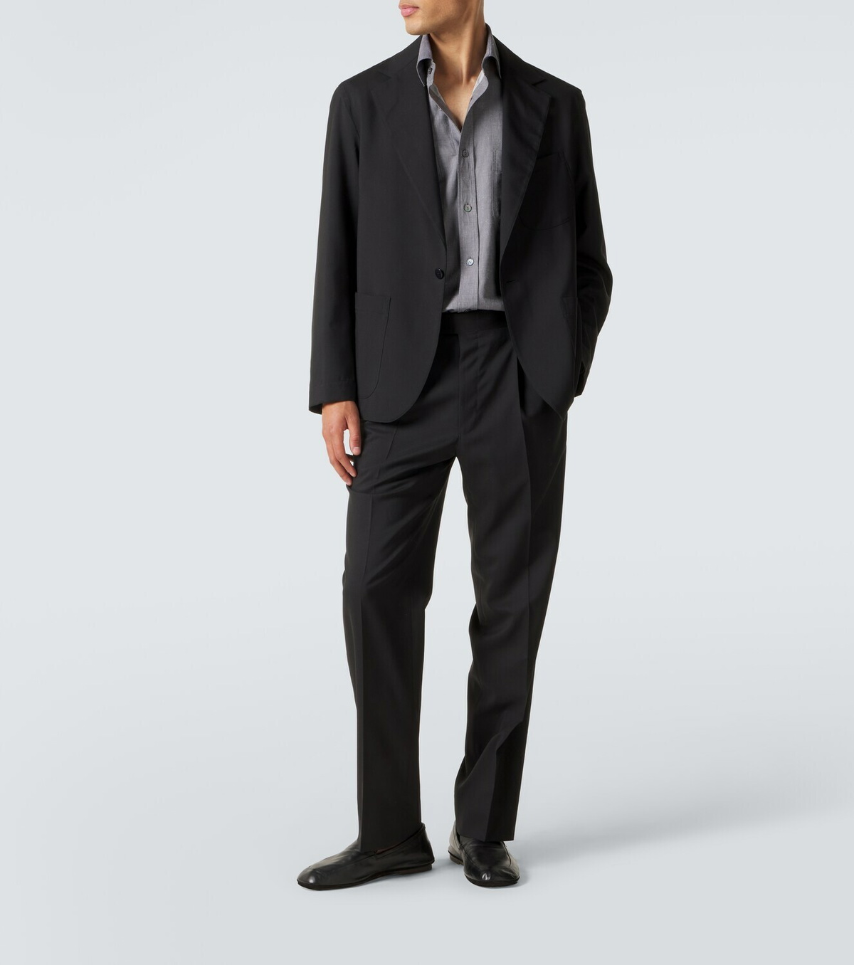 Stòffa Wool straight pants