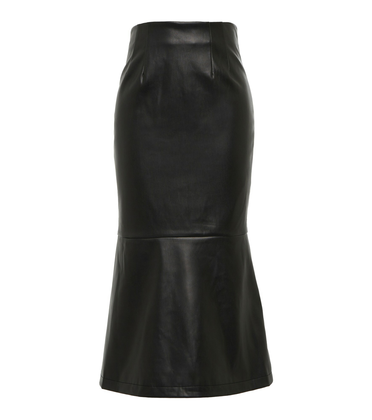 Staud - Laurel faux leather midi skirt