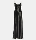 Miu Miu Embellished satin gown