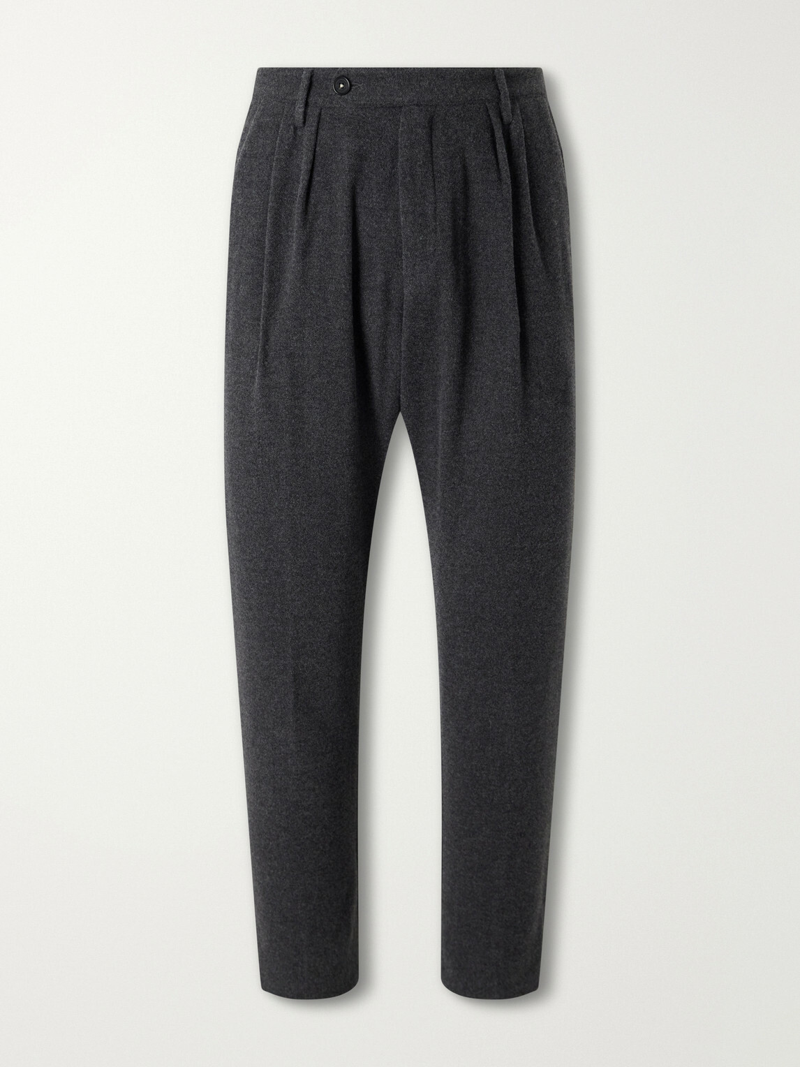 Massimo Alba - Stan Straight-Leg Wool, Silk and Cashmere-Blend Suit Trousers - Gray