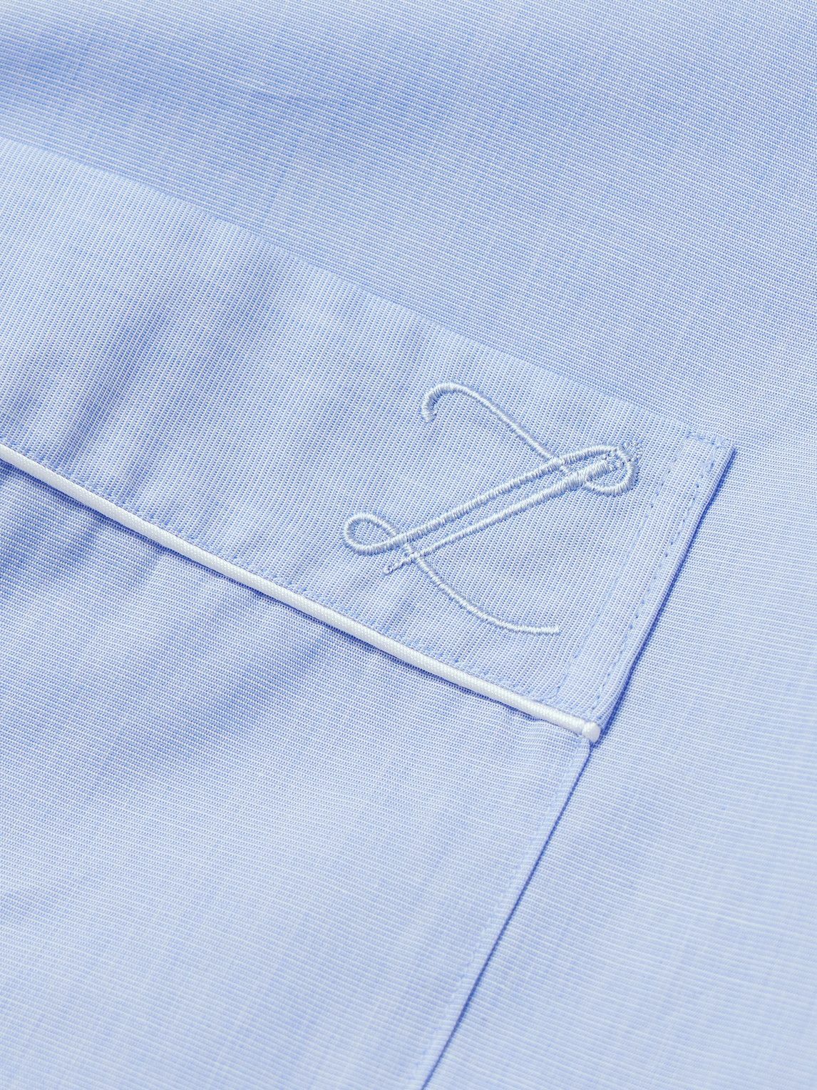 ZIMMERLI - Cotton Pyjama Set - Blue