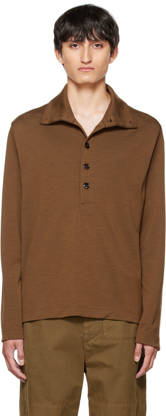 Photo: Lemaire Brown Convertible Polo