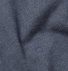 Massimo Alba - Cotton-Flannel Shirt - Blue