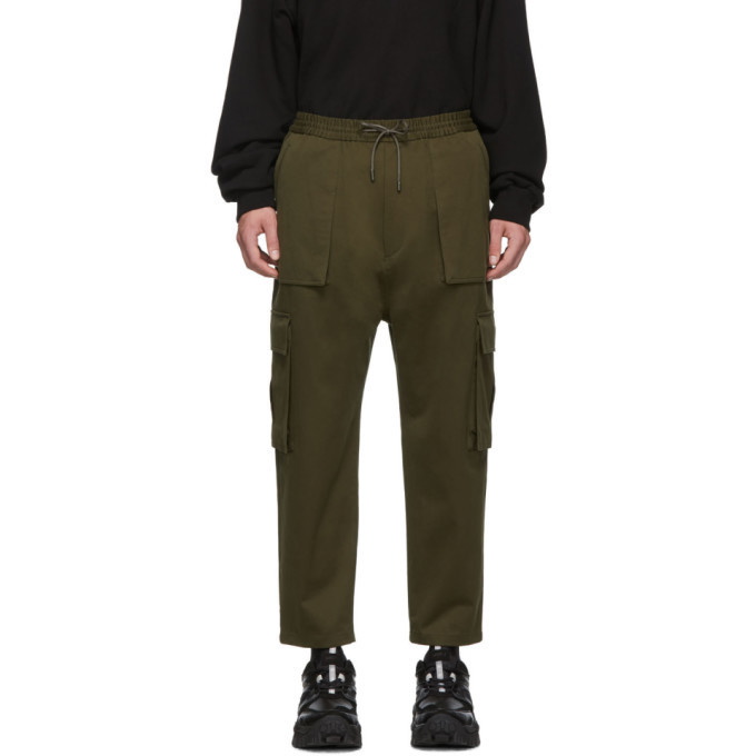 Photo: Juun.J Khaki Tapered Cargo Pants