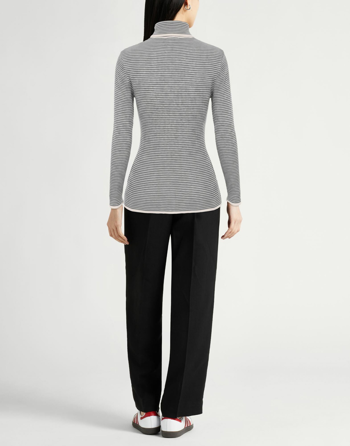 Crossley Womens Turtleneck in Grey
