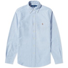 Polo Ralph Lauren Men's Button Down Oxford Shirt in Blue