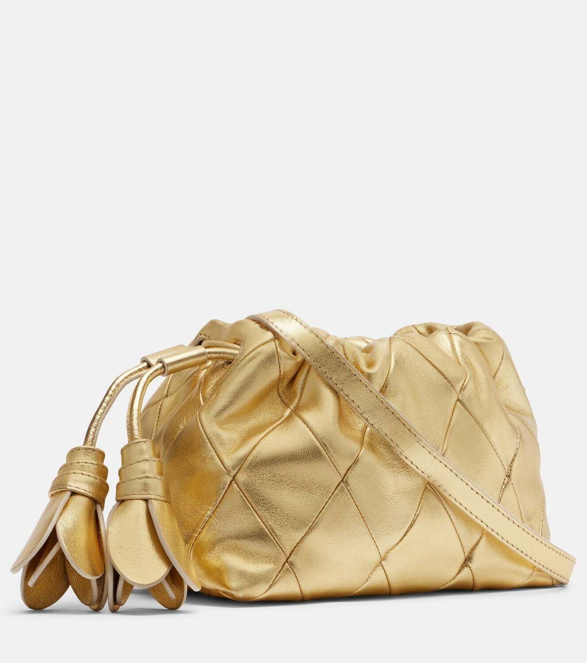 Zimmermann Cloud 91 Small metallic leather clutch