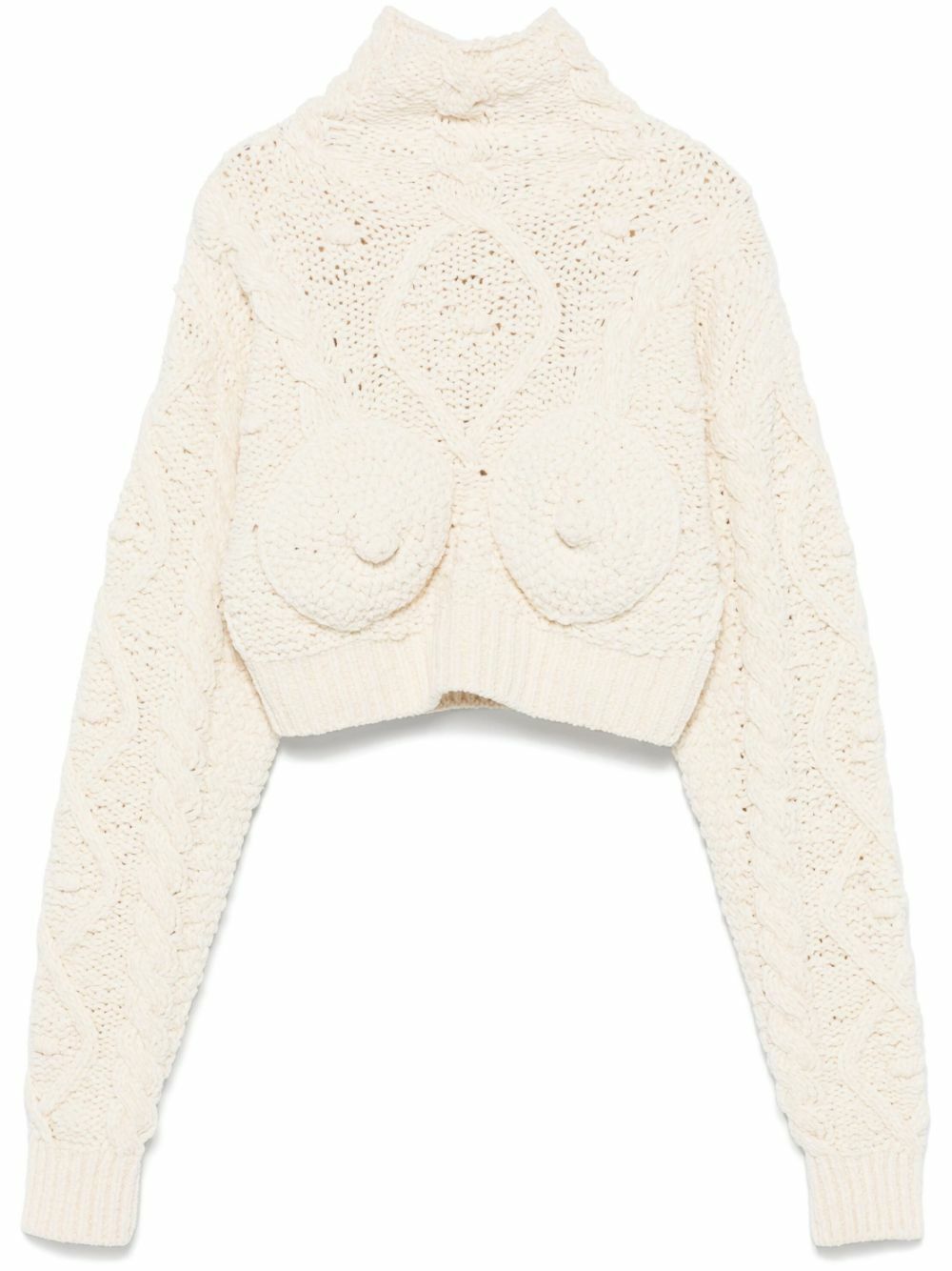 Jean Paul Gaultier Iconic Breast Sweater Jean Paul Gaultier