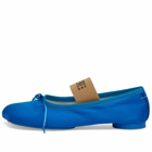 MM6 Maison Margiela Women's Ballet Shoe in Campanula