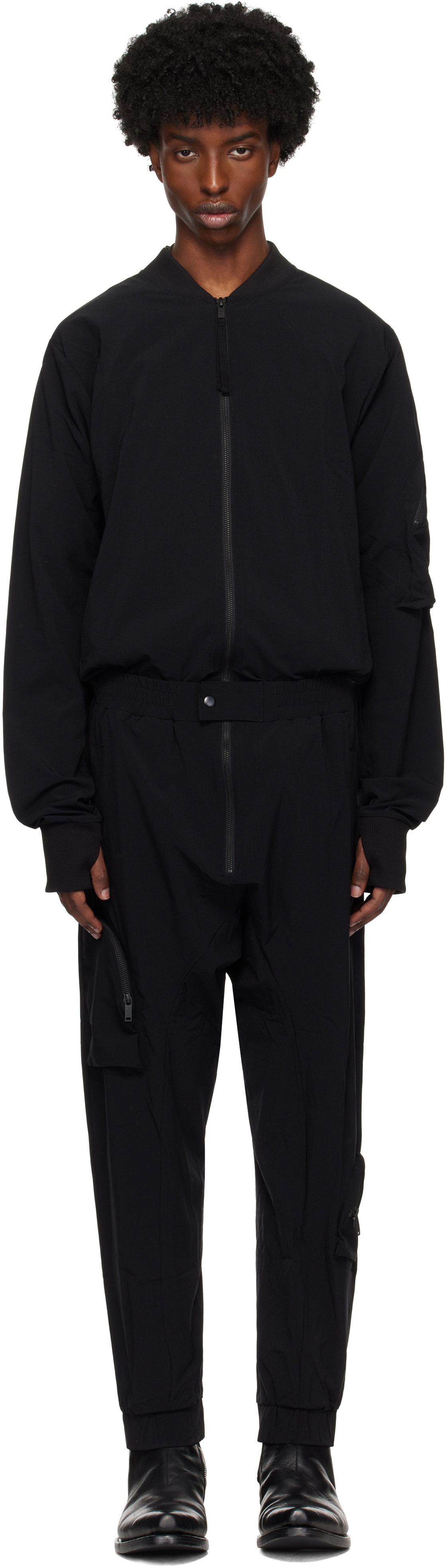 thom/krom Black M O 25 Jumpsuit thom/krom
