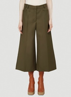 Charlotte Wide-Leg Pants in Green